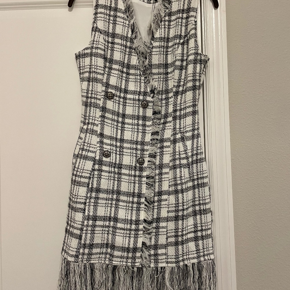 NWT Sugarlips tweed dress